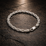 Fine Silver Men's Bold Bracelet