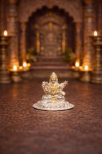 Exquisite Silver Laxmi Murti - Pure Silver Idol