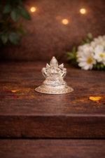 Elegant Silver Laxmi Murti - Pure Silver Idol