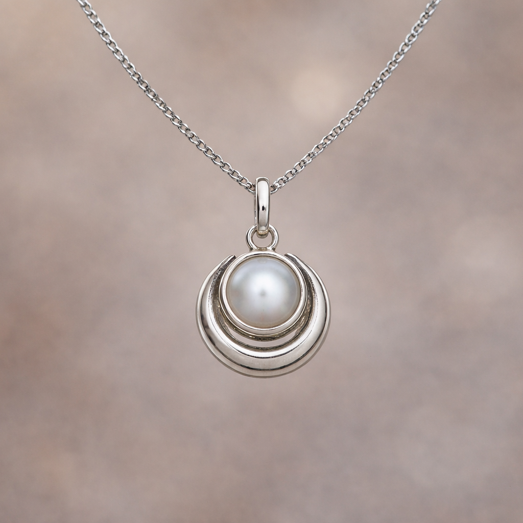 ChatGPT Image Feb 9, 2026, 08_58_07 AM Luminous Chandrma Moti Pendant in Pure Silver