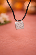 Pure Silver Taabiz Amulet Pendant for Good Luck (only pendant)