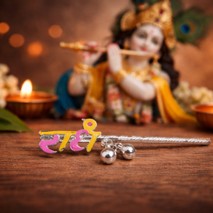 Pure Silver Flute – Handcrafted Pure Silver Mini Flute