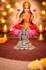 Pure Silver Laxmi Murti – Silver Goddess Laxmi Idol