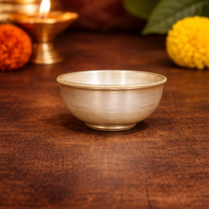 Pure Silver Katori for Auspicious Occasions