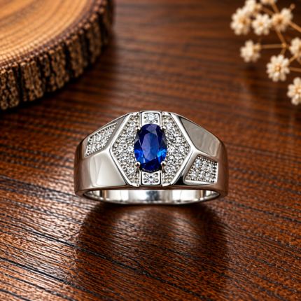 Men's Silver 925 Ring – Classic Sophistication