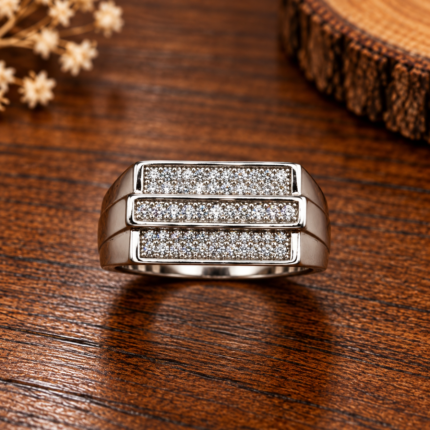 Gents Silver 925 Ring – Timeless Sophistication