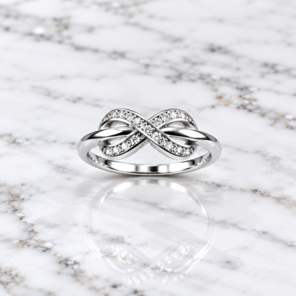 Sterling Silver Infinity Ring – A Symbol of Forever