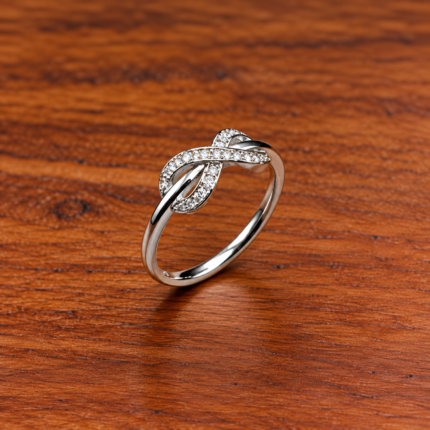 Sterling Silver Infinity Ring – A Symbol of Forever