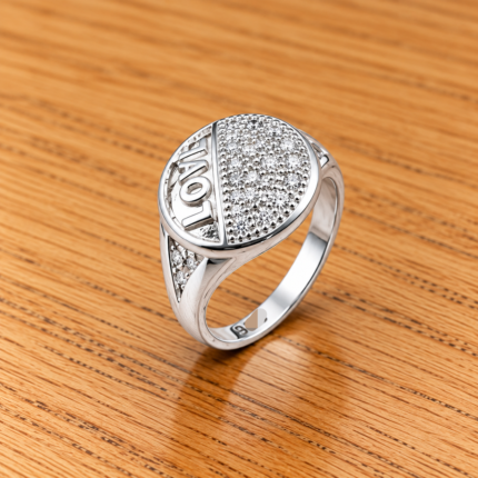 Bold & Classic Pure Silver Men's Ring