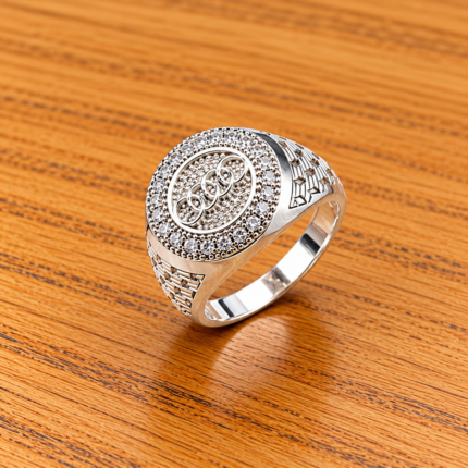 Exquisite Pure Silver Ring – Timeless Simplicity