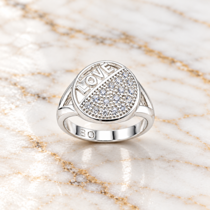 Bold & Classic Pure Silver Men's Ring