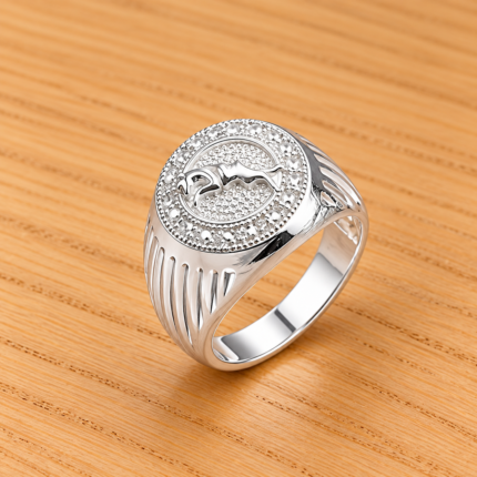 Classic Pure Silver Ring – Sleek and Sophisticated