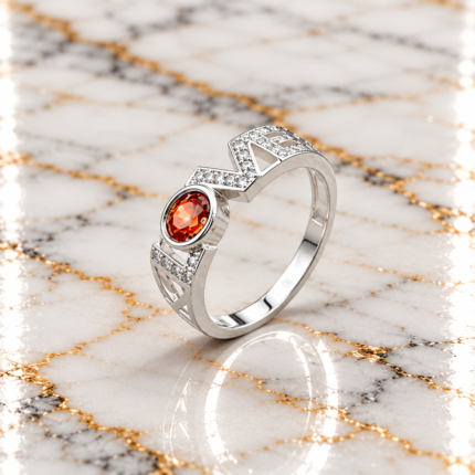 Classic Pure Silver Gents Ring