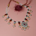 Exquisite Silver 925 Kundan Necklace – Handcrafted Royal Design