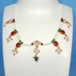 Majestic Silver Kundan Necklace – Handcrafted Royal Elegance