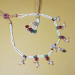 Majestic Silver Kundan Necklace – Handcrafted Royal Elegance