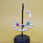 Elegant Silver 925 Kundan Nath – Traditional Nose Ring for Women