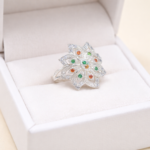 Silver Ladies Ring – Modern Sophistication