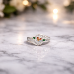 Pure Silver Ladies Ring – Classic Elegance