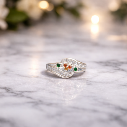 Pure Silver Ladies Ring – Classic Elegance