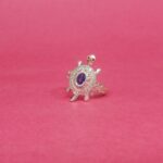 Luxe Silver Tortoise Ring – Symbol of Elegance