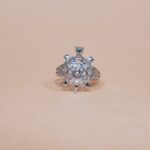 925 Sterling Silver Tortoise Ring – Unique & Stylish