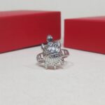 Timeless Silver Tortoise Ring – Symbol of Elegance