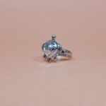 Stylish Silver Tortoise Ring – A Symbol of Prosperity