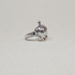 Stylish Silver Tortoise Ring – A Symbol of Prosperity