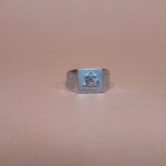 Sacred Silver God Idol Ring