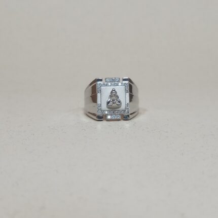 Divine Indian God Balaji Silver Ring