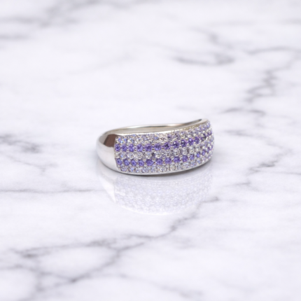 Pure Silver Ring for Women - Classic Beauty