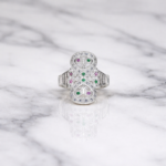 Pure Silver Women's Ring – Modern Elegance