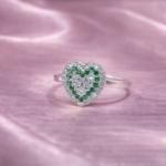 Radiant Silver Elegance Ladies' Ring