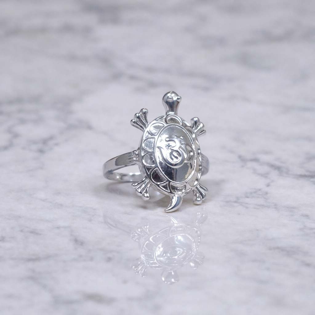ChatGPT Image Feb 3, 2026, 04_53_21 PM Graceful Tortoise Design Sterling Silver Ring