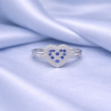 Minimalist Ladies' Silver Ring - Crafted in Pure Silver