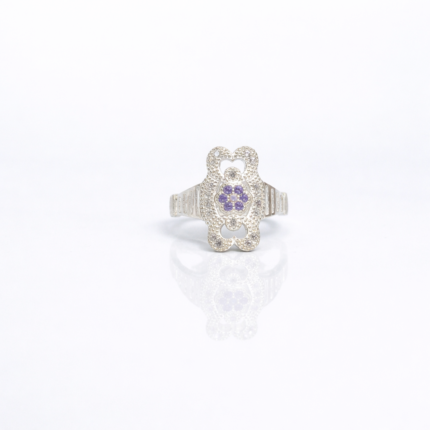 Pure Silver Ladies' Ring – Elegant and Timeless