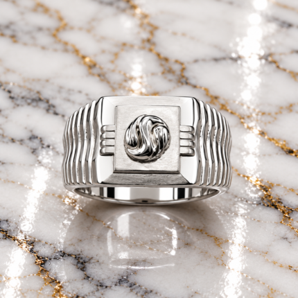 Rajputana Pride: Pure Silver 925 Gents Ring