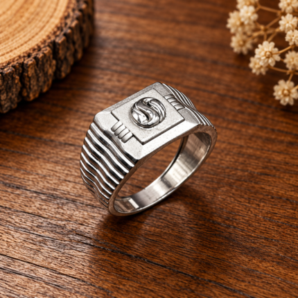 Rajputana Pride: Pure Silver 925 Gents Ring
