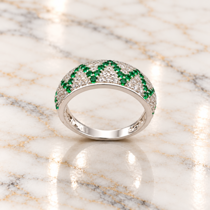Pure Silver Ladies' Ring - Elegant & Timeless