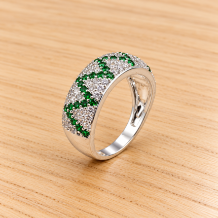 Pure Silver Ladies' Ring - Elegant & Timeless