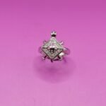 Timeless Silver Tortoise Ring – Symbol of Elegance