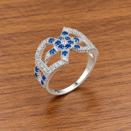 Women’s Pure Silver Ring - Pure Elegance