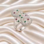 Pure Silver Women's Ring – Modern Elegance