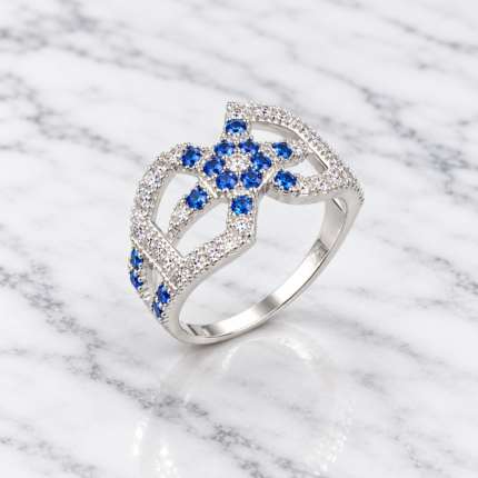 Women’s Pure Silver Ring - Pure Elegance