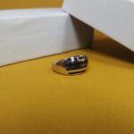 Shivnishtha: Bold Black Stone Turkish-Inspired Gents Ring