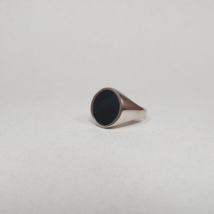 Kaalchand: Mystical Black Stone Gents Ring