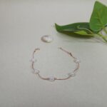 Sophisticated Women’s Sterling Silver Bracelet with Pearls – Perfect Gift