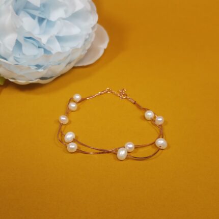 Sterling Silver Pearl Bracelet – A Graceful Accessory for Women