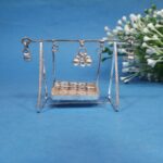 Exquisite Silver Jhula for Krishna Idol – Perfect for Festivals